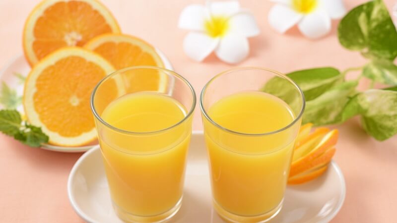 サジージュース×オレンジジュース